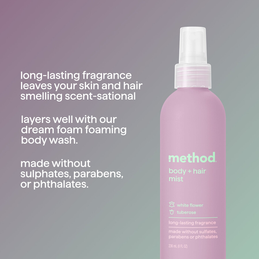 tělová vlasová mlha