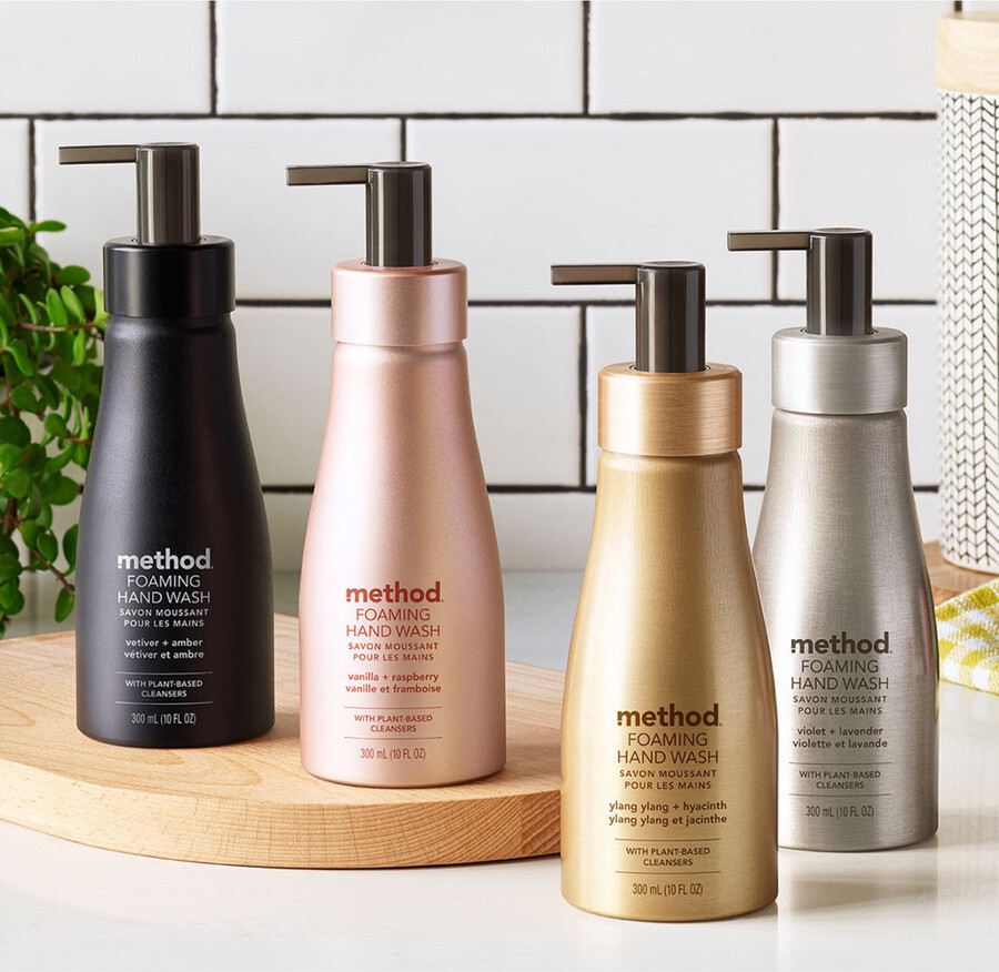 pěnivé mytí rukou