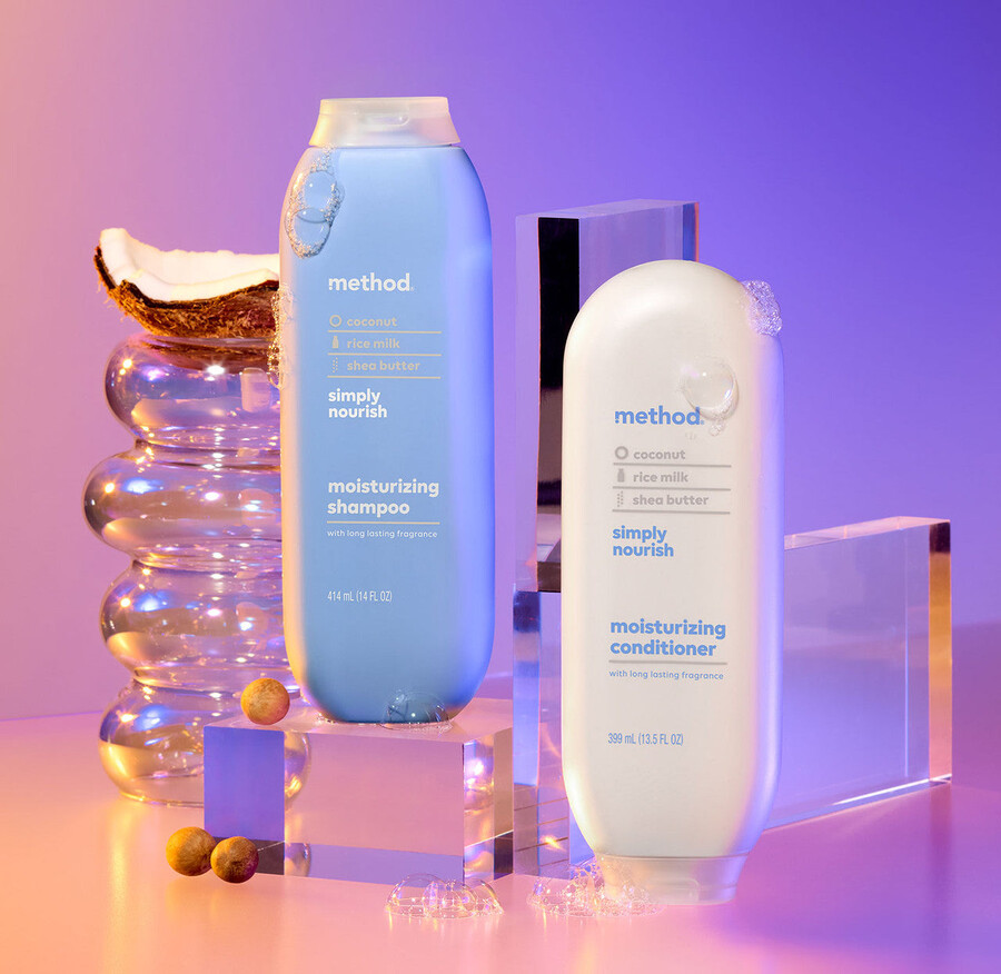 hydratační balíček šamponu a kondicionéru