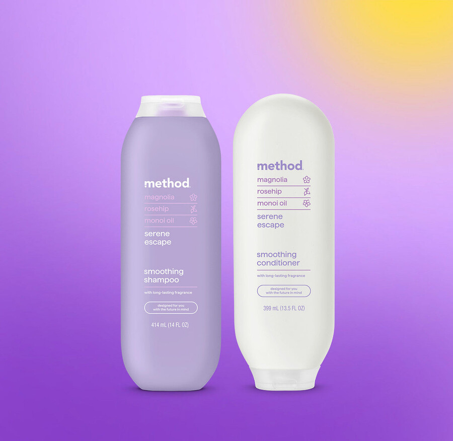 sada uhlazujícího šamponu a kondicionéru