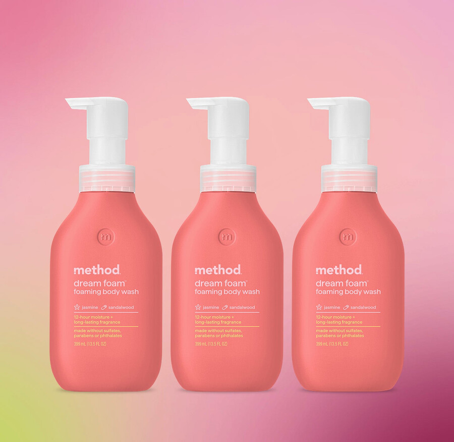 sprchový gel dream foam 3 kusy