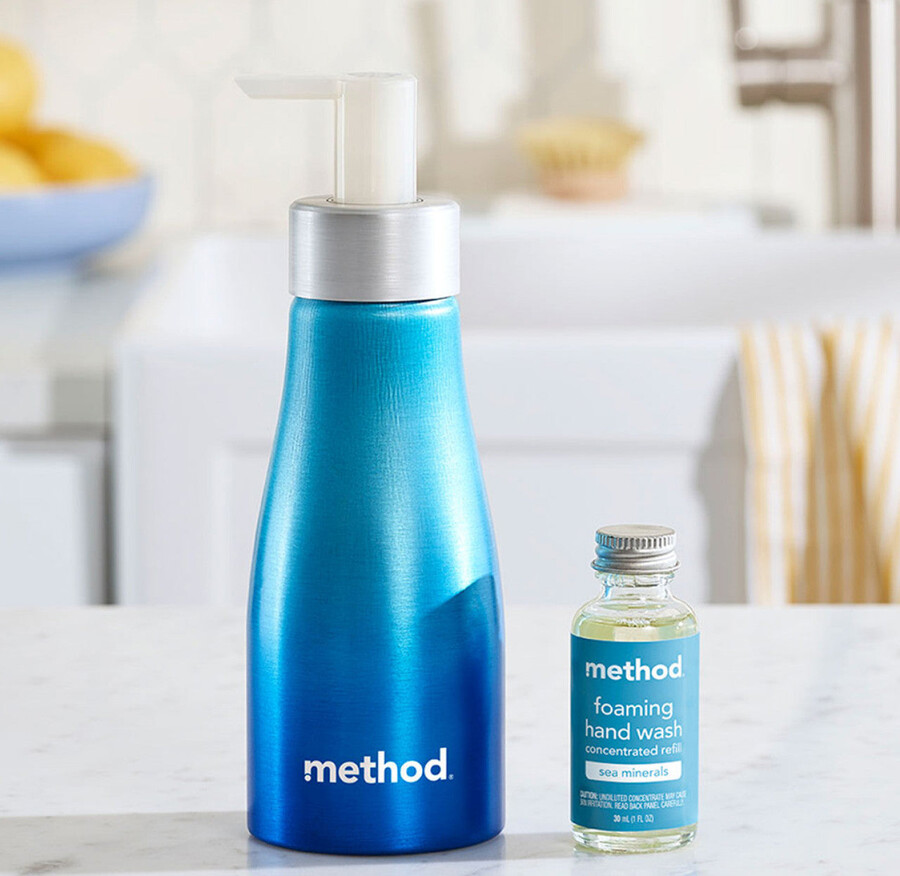 pěnivé mytí rukou koncentráty startovací sada